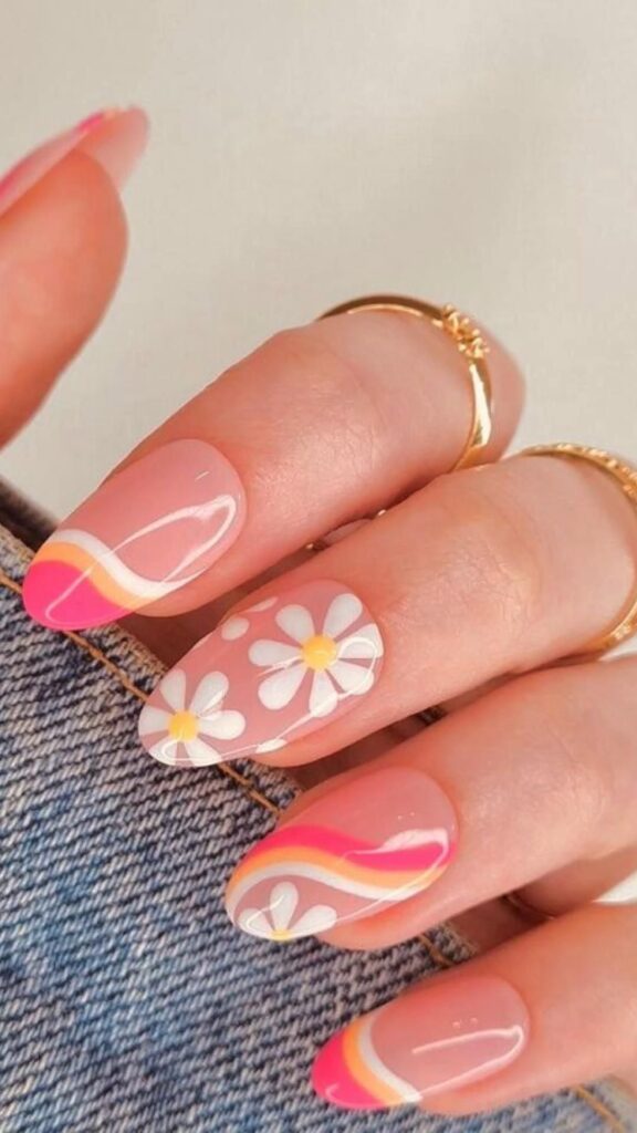 Acrylic Nail Designs with Summer Vibes
