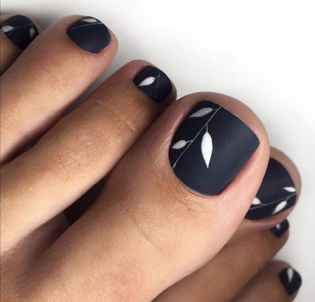Fall Toe Nail Designs