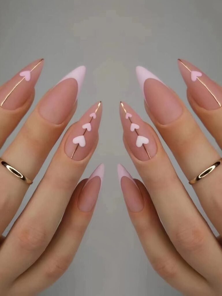 French Tip Acrylic Nail Designs