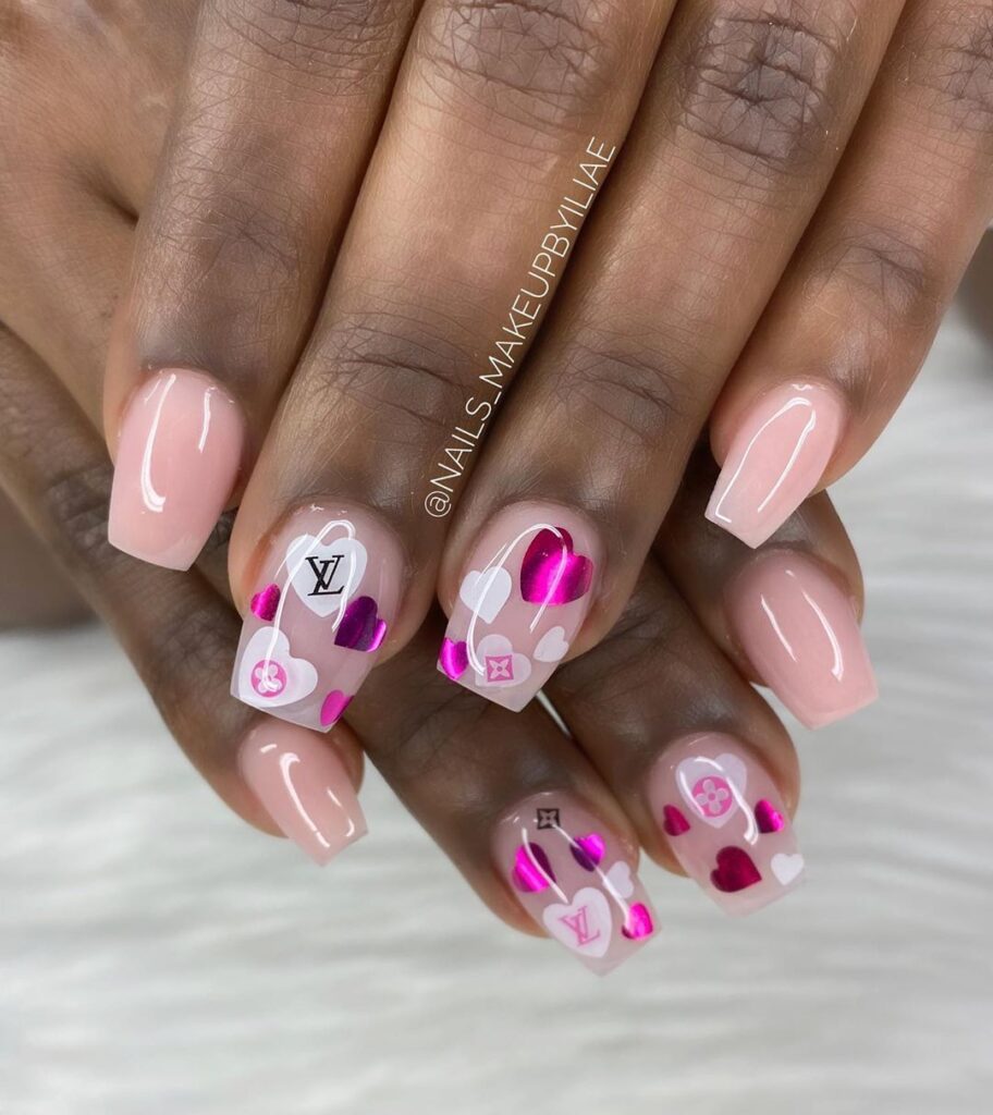 Mother's Day Nail Art with a Tea Cup Accent