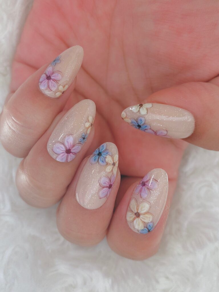 Pressed Flowers for Nails