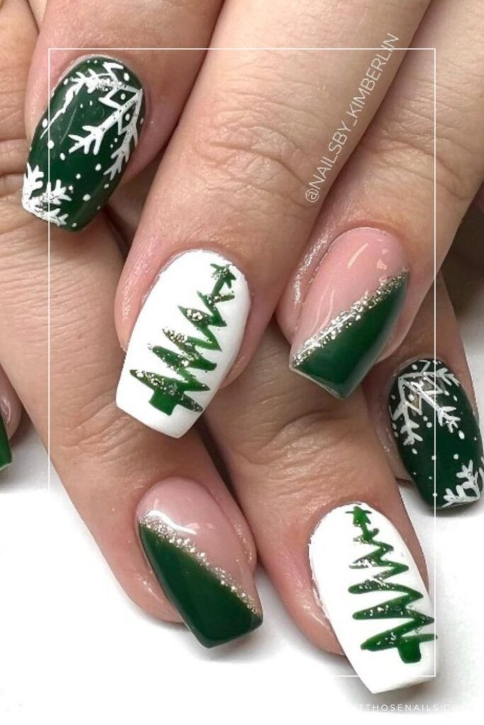 Christmas Nails Acrylics