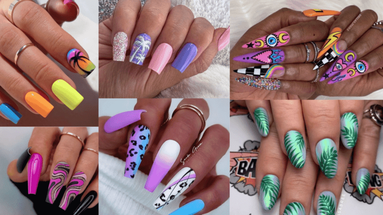You’ve Seen the Miami Nail Design Trend, Right? If Not, Here are 117+💅Hot Ideas for You