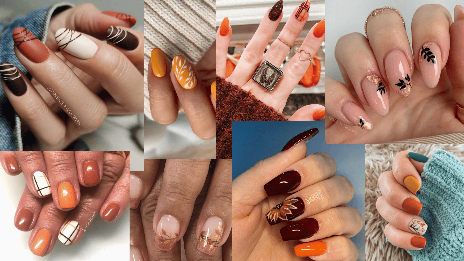 +187 Fall Nail Designs That Will Make Your Manicure Stand Out