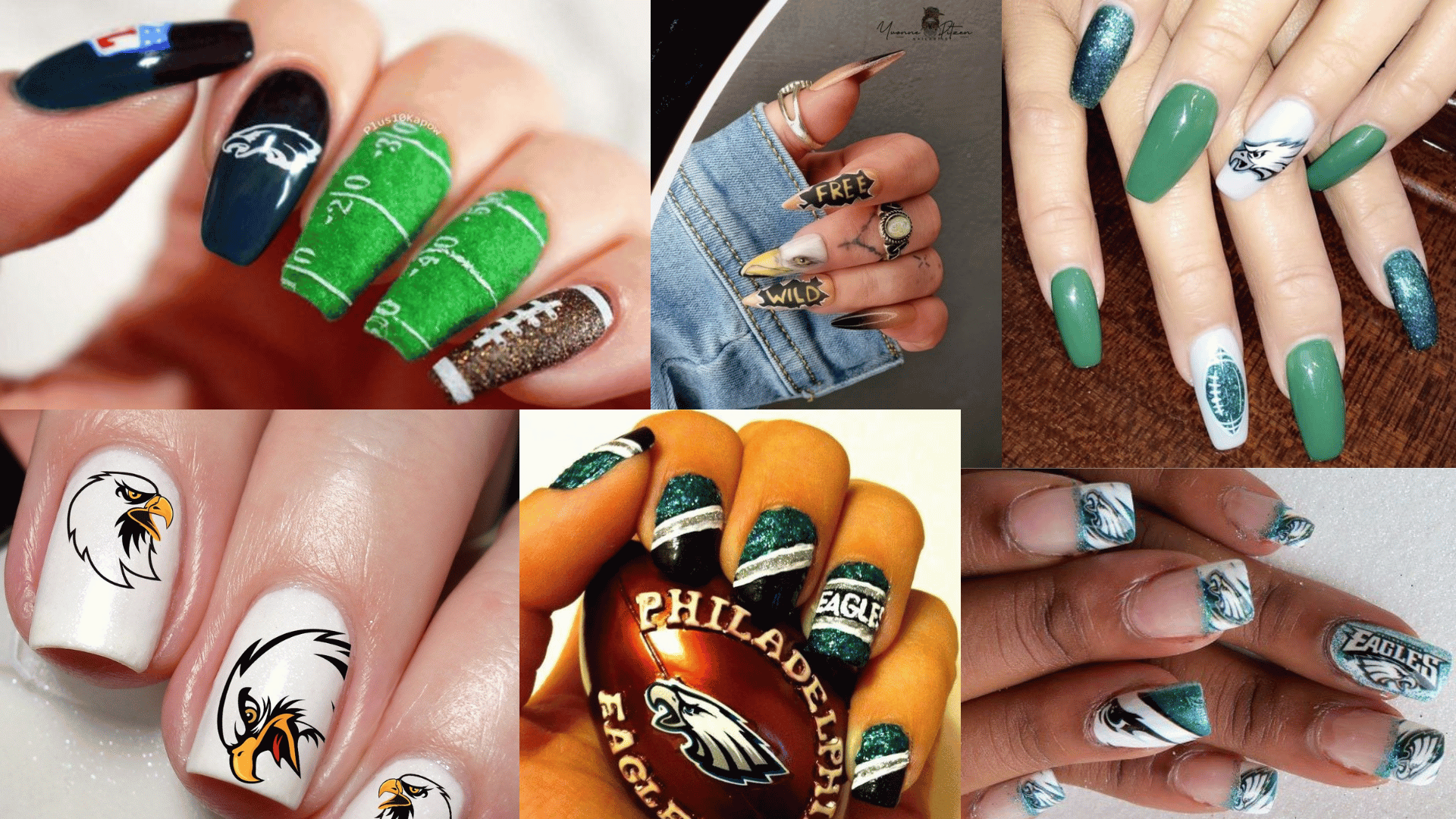 78+ Stunning Eagles Nail Design Ideas That Will Blow Your Mind