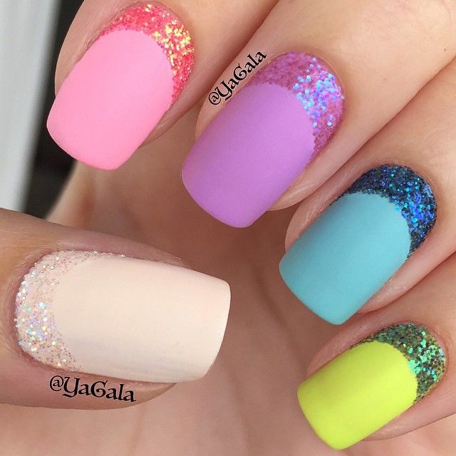 +112 Nail Art Designs That Will Make Your Short Nails Pop