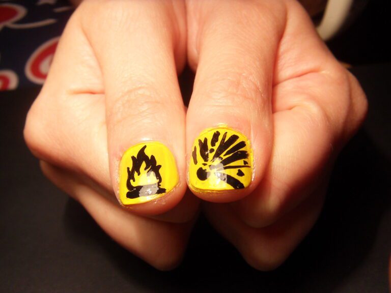 +178 Nail Art Flames That Will Set Your Nails Ablaze