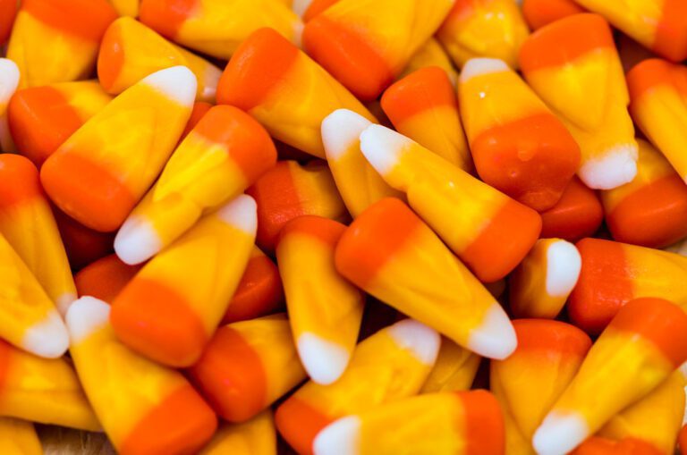 +183 Candy Corn Nail Art That Will Sweeten Your Style