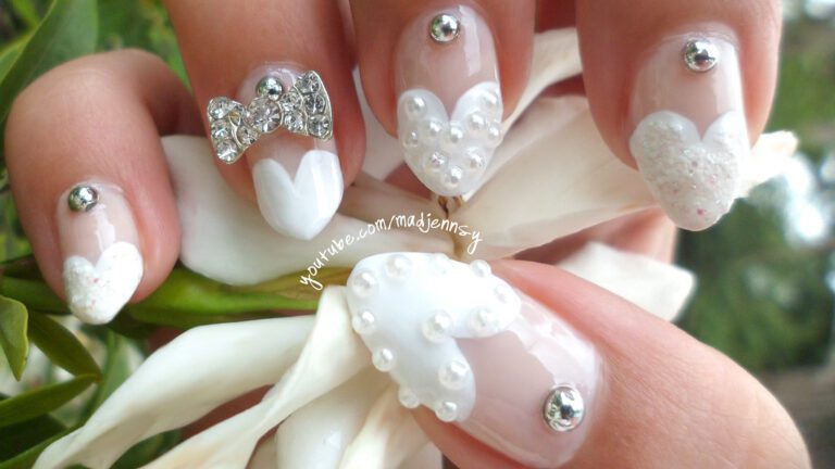 +112 Wedding Nail Designs That Will Make You Say “I Do”
