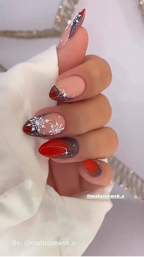 Glitter Glam Nail Design