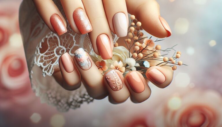 🍑+77 Peach💖 Nail Designs: Soft Hues for a Sweet Touch of Glam🍑💅