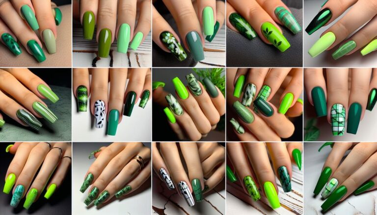 🍀+88 Lime Green💚 Nail Designs: Fresh and Vibrant Statements for Your Fingertips🌿💅